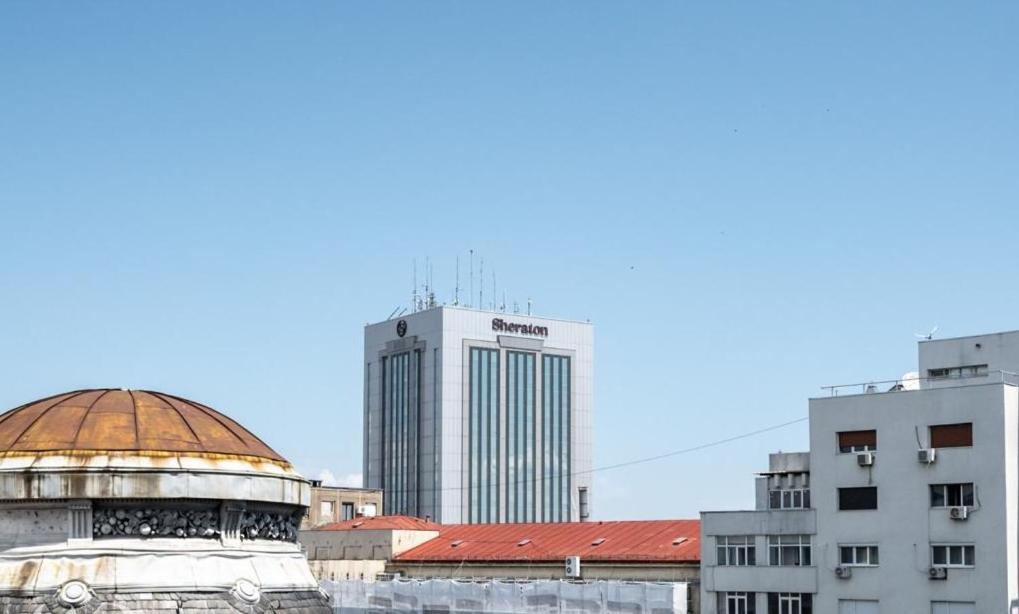 Majestic Apartament With View In Magheru Bucarest Exterior foto